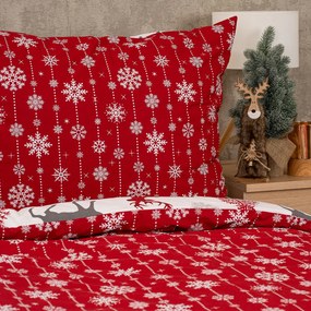 Lenjerie de pat din bumbac 4Home Snow, 140 x 200 cm, 70 x 90 cm