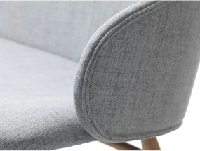 Canapea Unique Furniture Teno, lățime 121 cm, gri