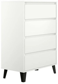 Comodă Brisas 4 (alb + negru) . 1116258