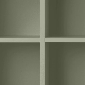 Boxie dulap de perete deschis 80x80x37 cm verde