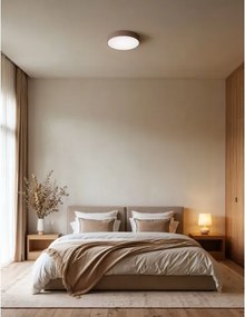 Brilagi - Plafonieră pentru baie CLARE, 2xE27/24W/230V, Ø 30 cm, IP54, maro