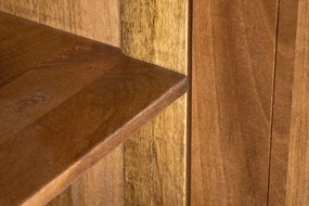 Comoda cu model optic 3D, Lemn, Maro fumuriu, ART DECO 170cm A-45478 VC