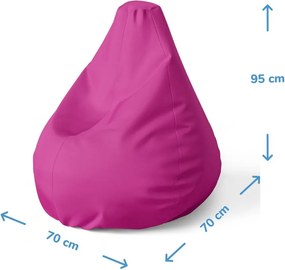 Sac de șezut Pear oițe - pentru copii, albastru