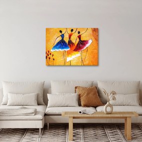 Tablou - Pictură în ulei, balerina (70x50 cm)