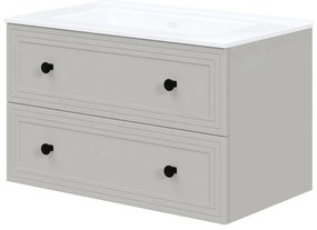 Dulap sub lavoar Bondi 80 cm, crem