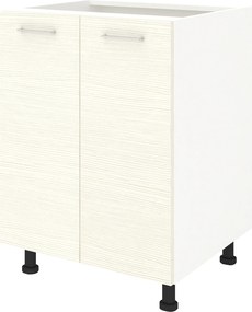 Corp Baza Lecce, 2 Usi, Larice/Alb, 60 x 50 x 80 cm