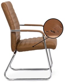 RESIGILAT - Scaun vizitatori OFF 833 maro