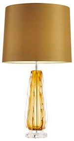 Veioza, lampa de masa LUX Flato galben 110411 HZ