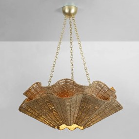 Lustra suspendata design LUX, Franghia Abaca, HAYWORTH