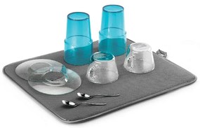 Suport din microfibră pentru scurs vasele Metaltex, lungime 45 cm