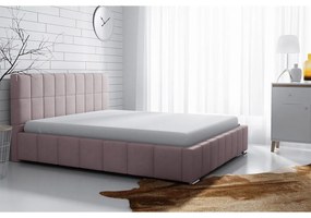 Pat tapițat cu sp. depozitare Mikael (160x200) (Rico 19). Promo -17%. 1058867