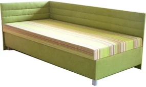 Pat de o persoană (canapea) 110 cm Emil 2 (cu saltea molitan) (S). 774255