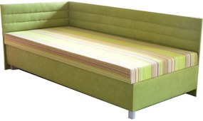 Zondo Pat de o persoană (canapea) 110 cm Emil 2 (cu saltea molitan) (S). 774255
