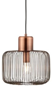 Endon 68986 - Pendul NICOLA pe cablu, 1xE27/40W/230V, cupru