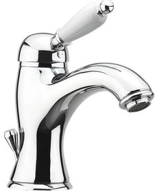 Baterie argintie pentru chiuvetă înaltă Kirké White – Sapho