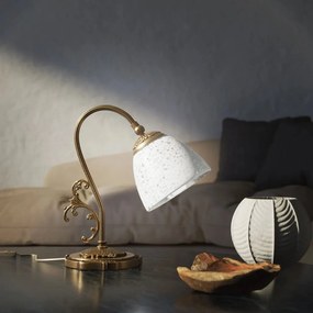 Veioza din alama stil Art Nouveau Beatrice