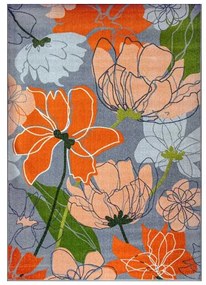 Covor Modern Floral 11548 Selectează mărime: 200 X 300