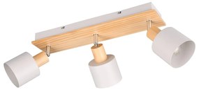 Spot alb/în culoare naturală ø 9 cm Shanti – Trio