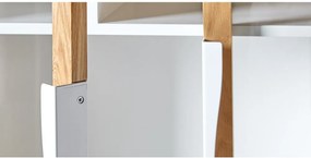 Vitrină Woodman Avon, alb