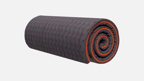 Topper saltea Zymmo, Nero, 140x190x5, Medie