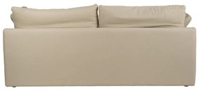 Canapea bej cu tapițerie din in 212 cm – Ixia
