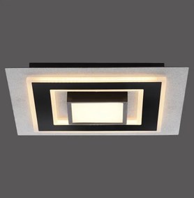 JUST LIGHT. 14439-21 - LED Plafonieră CICHIO LED/18,5W/230V + LED/9W neagră