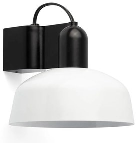 Aplica de perete metal TATAWIN negru, alb
