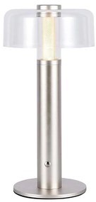 Lampă LED de birou, reglabilă, reîncărcabilă, 1W, 5V, 3000K, 1800 mAh, aurie