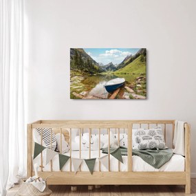 Tablou - Seealpsee, lac din Elveția (90x60 cm)