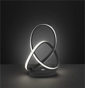 Lampă de masă LED reglabilă INDIGO LED/19W/230V 3000K neagră