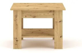 Masă de cafea COCO, stejar artisan