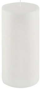 Lumânare Ego Dekor Cylinder Pure, timp de ardere 123 h, alb