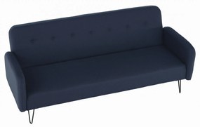 Canapea extensibilă, albastru închis, PULSA