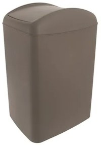 Coș gunoi Orion Waste capac rabatabil 10 l, maro