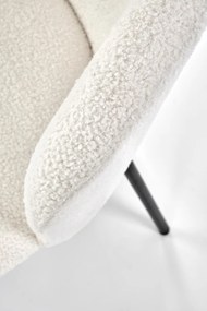 Scaun tapitat K518 crem