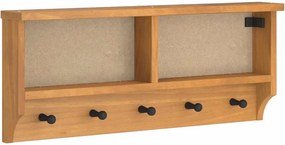 vidaXL Suport pentru haine "SANDNES" 87x12x35 cm lemn masiv de pin