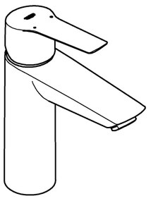 GROHE 235752432 - Baterie pentru lavoar START 192 mm, neagră