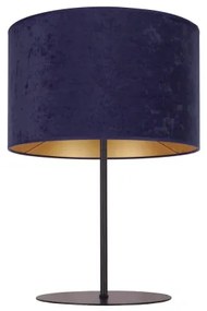 Lampă de masă Duolla ROLLER 1xE14/15W/230V d. 20 cm albastru/auriu