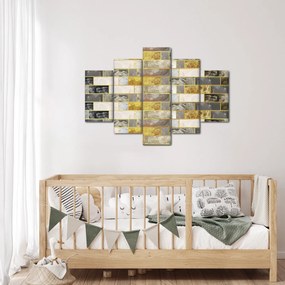 Tablou - Decor cu texturi (150x105 cm)