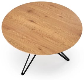 Masa rotunda metal + MDF Pixel 2 - d 120 x h 76 cm