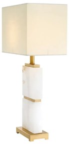 Veioza design LUX din alabaster si metal alama, Robbins 111599 HZ