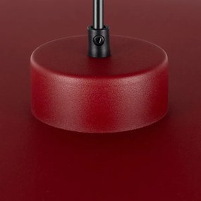 Lampă suspendată pe cablu PIATTO 1xGX53/15W/230V Ø 55 cm, vișinie