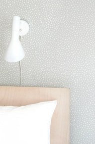 Tapet Dots, Grey, Majvillan