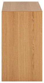 Noptieră în culoare naturală cu aspect de lemn de stejar Arlon – Actona