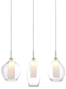 Lustra moderna AMBER MILANO 3 clar ZZ AZ3075