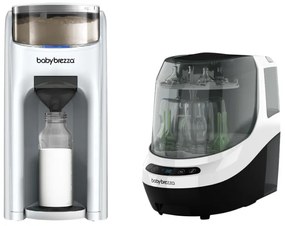 Pachet BebeStart 11 - Espressor Formula Pro Advanced All White + Bottle Washer Pro