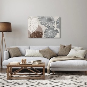 Tablou - Design cu frunze (90x60 cm)