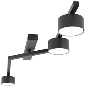 Plafonieră SKAN 3x GX53/12W/230V neagră