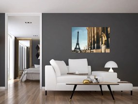 Tabou din piața Trocader, Paris (90x60 cm)