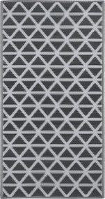 vidaXL Covor de exterior, ARAKIL negru, 190x290 cm, PP